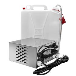 Waterpompsysteem met reinigingsmodus voor sinaasappelpers - 20L tank - 5L/min, 3bar - 230V/50Hz, 220x300x140mm - geschikt voor OFZ-sinaasappelpersen