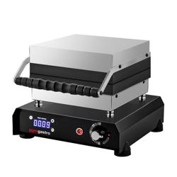 Vohvelirauta - Yksittäinen - Digitaalinen - 1,2 kW - Muoto: 2 brysselin vohvelit
