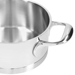 DEMEYERE| Atlantis 7 Casserole with Lid – Ø 20 cm - 18/10 Stainless Steel - Induction Ready