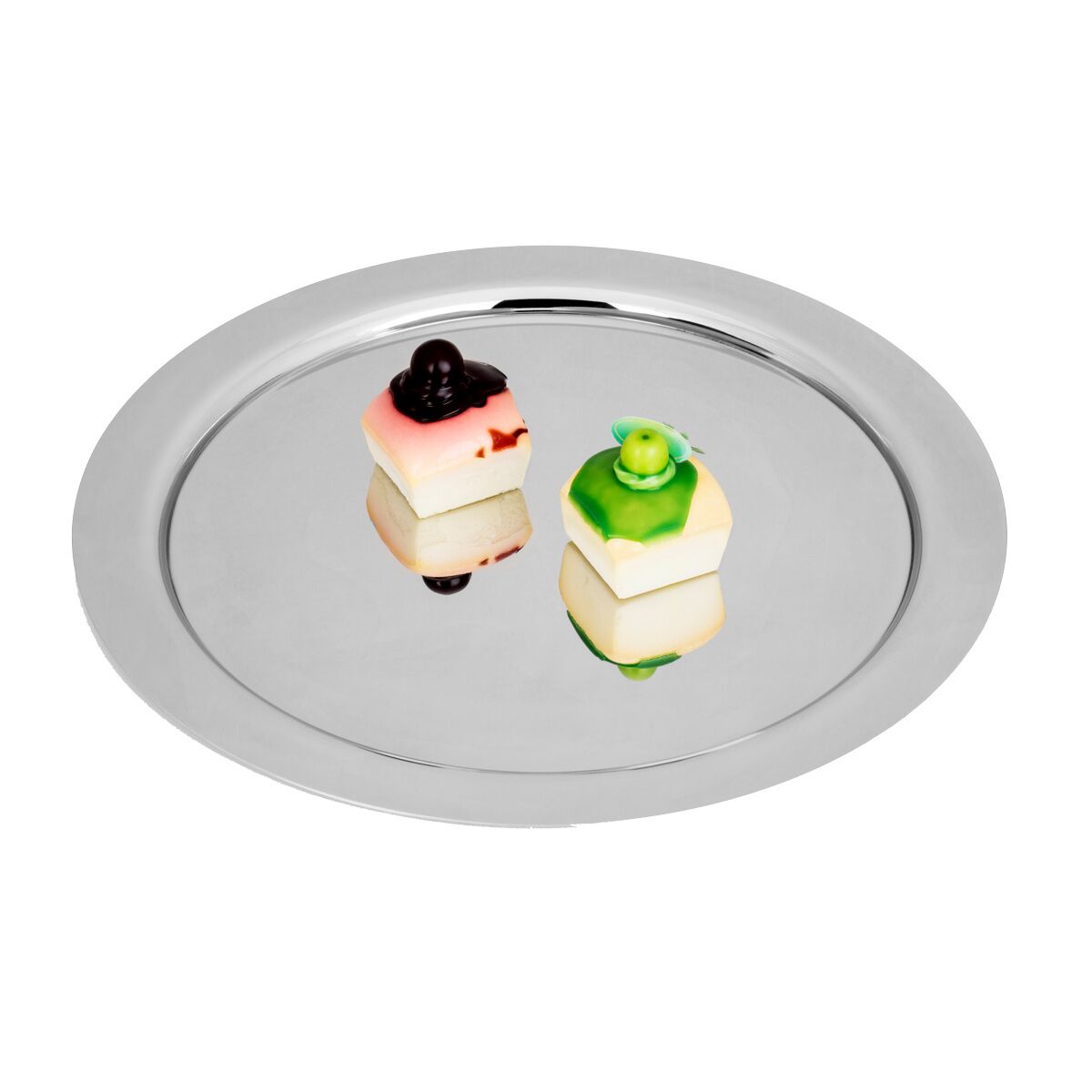 Set 4 Vassoi In Acciaio Inox - Ovale, Per Portata Cibo, Antipasti, Sushi - Per Feste, Buffet, Casa - Foto 7