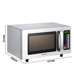 Micro-ondas digital 25 litros - 1000 Watt