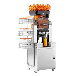 Étagère pour bouteilles et verres - Acier inoxydable - sur pied - avec 3 paniers - 390x310x1330mm - pour support de presse-agrumes