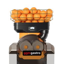 Elektrische Fruchtsaftpresse - mit Push & Juice-Taste, automatischer Fruchtzufuhr & Reinigungsmodus - Orange