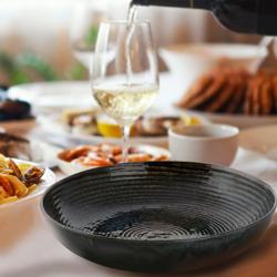 (6 komada) METALLIC - Coupe Tanjur - Dubok - Ø 260 mm - Zelena boja