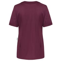 KARLOWSKY | Korte Mouw Dames Tuniek Essential - Aubergine - maat: 34