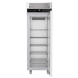مجمد عمودي ستانلس ستيل PREMIUM - GN 2/1 - 700 mm - 650 L - حتى -22…-10 °C - مع باب زجاجي واحد