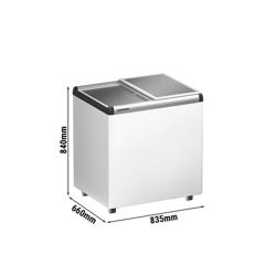 LIEBHERR | Congélateur coffre - 186 litres - Avec couvercle en aluminium coulissant - Blanc