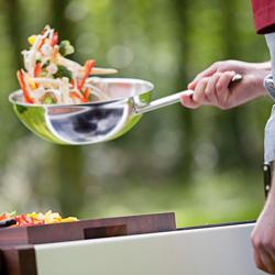 DEMEYERE | APOLLO 7 - Wok met vlakke bodem - Ø 300mm - RVS 