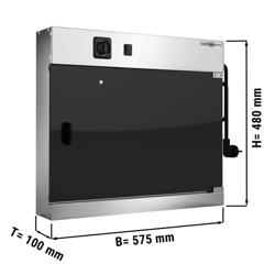 Sterilizzatore per coltelli a raggi UV - per 10 coltelli - 15W - Timer fino a 60 min