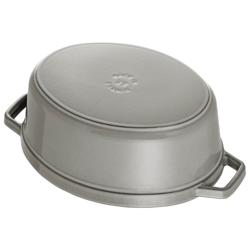 STAUB | LA COCOTTE - Kookpot - Ovaal - 150mm - Gietijzer - Grafietgrijs