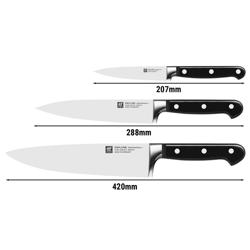 ZWILLING | PROFESSIONAL S - Ensemble de couteaux - 3 pièces	