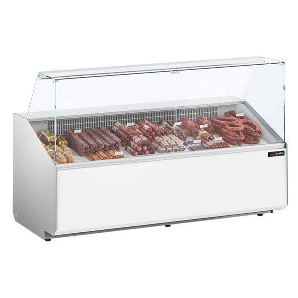 Balcão refrigerado - 2500mm - 650 Watt - Standard com painel frontal preto