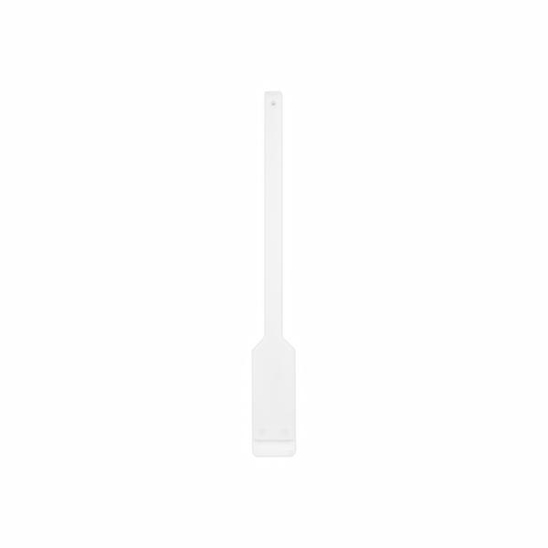ملعقة سباتولا - بولي إيثيلين - 30x70mm - طول: 550mm - أبيض