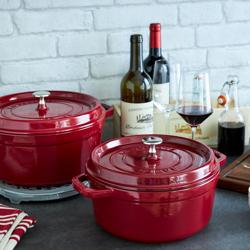 STAUB | LA COCOTTE - Güveç - Ø 240mm - Dökme demir - Bordo