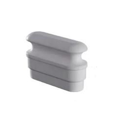 Bouchon ovale téflonisé pour plaques de gril - 73x97x37mm - Série Lorenzo 700 & 900