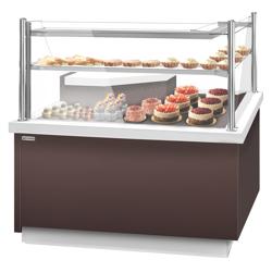 Serve Over Counter RIGA - 1365x990mm - double glazing - with 2 shelves