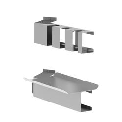 Suport ustensile pizza - Oțel inoxidabil - pentru cadru inferior - compatibil cu UGP434, UGP634 & UGP934