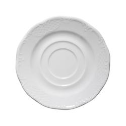 (6 st) CLASSICO - Kaffefat - Rund - Ø 160 mm - Vit