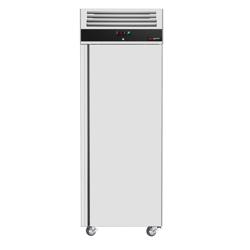 Szafa mroźnicza ze stali nierdzewnej ECO - GN 2/1 - 440L - 740x830mm - 1 drzwi - chłodzenie wentylowane; zamek