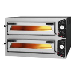 Elektryczny piec do pizzy - 4+4x 30cm - Manualny