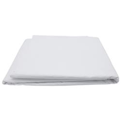 (20 pcs) Couvre-lit en damas Linz - 140x210cm - Blanc