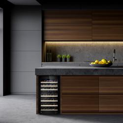 Commercial Wine Fridge - Dual Zone - 120L - max. 45 bottles