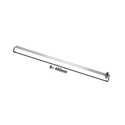 Lame en acier inox pour mini-rotissoire pour poulets, sans brochette - 480x532x35mm - Acier inox - Norme CE - pour MHGEM & MHGGM