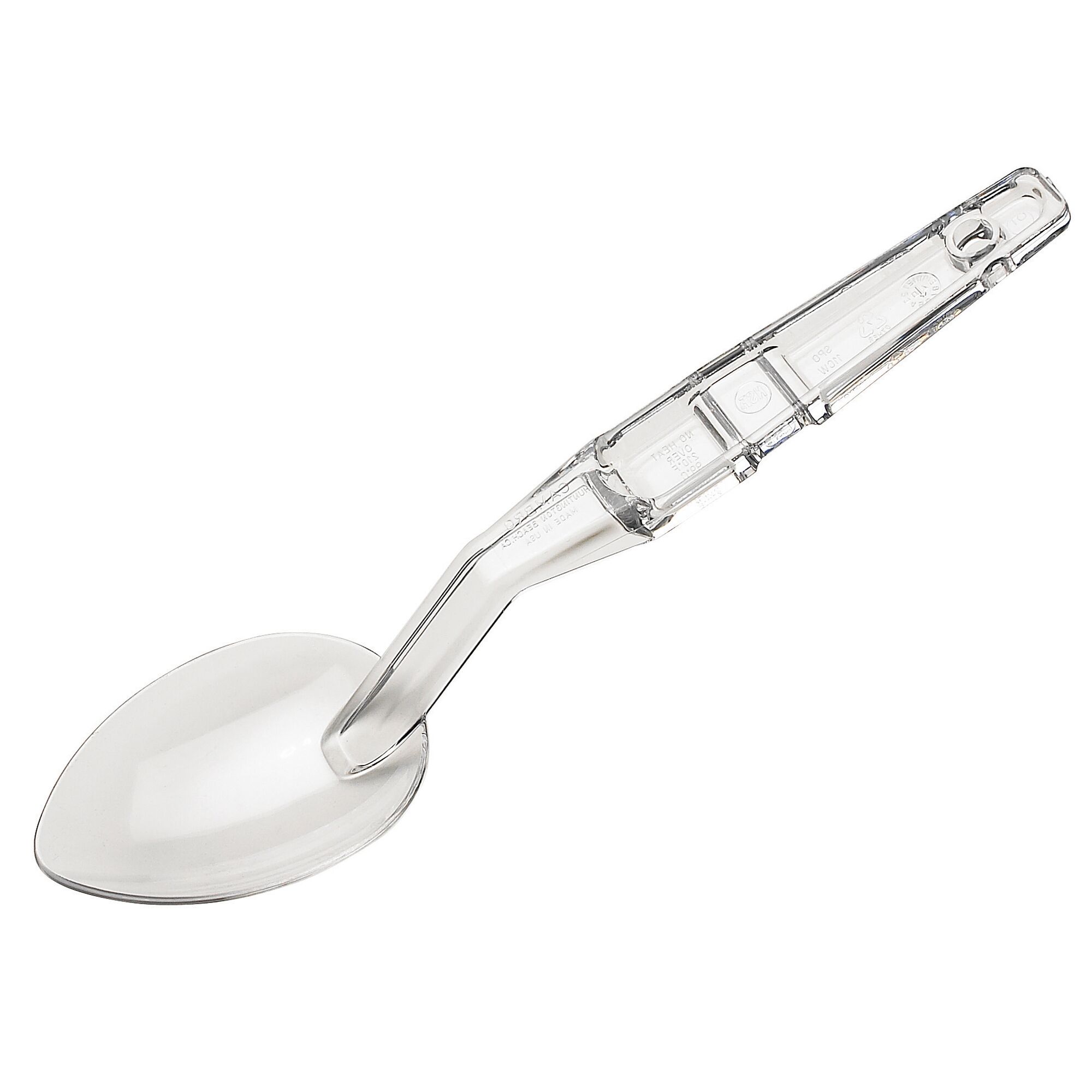 Polycarbonate Clear Serving Spoon Set of 6 Polycarbonate Clear Serving Spoon Set of 6