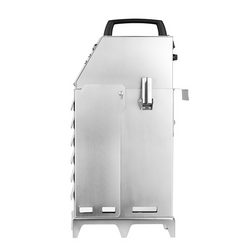 Filtru portabil pentru ulei de prăjit cu baterie - 80 litri/minut - pentru friteuze de 20 de litri și mai mult