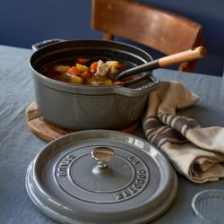 STAUB | LA COCOTTE - Коктейл - Ø 180 мм - Чугун - Графитно сив