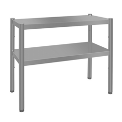 Étagère supérieure ECO - 800x370 mm - avec 2 niveaux - Hauteur : 0,7 m