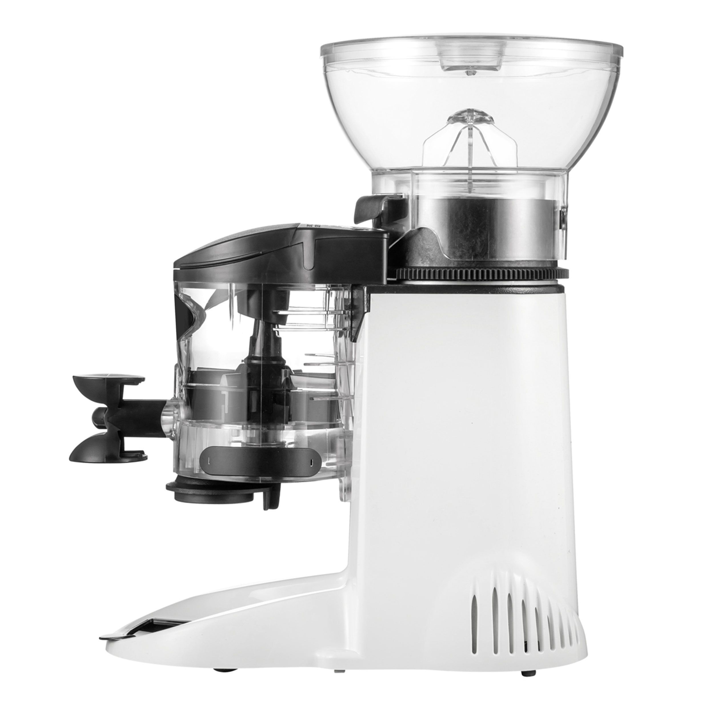Moulin à café – 1 kg – 77 dB – Avec doseur – Blanc