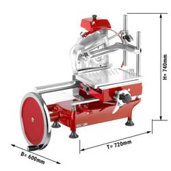 Flywheel Meat Slicer - Blade 300mm - Red