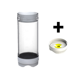 1 x Reservflaska - enhåls medelmembran – 709 ml