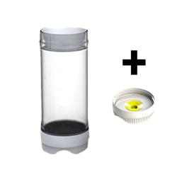 (6 stuks) Back-up fles - einzelloch-membraan - 473ml