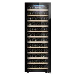 Refrigerador de vino - 200 litros - negro / con 1 zona climática