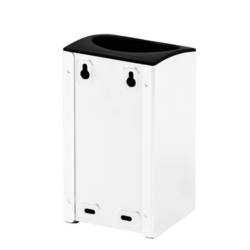 AIR-WOLF | WC borstelhouder - open top - Roestvrij staal Wit