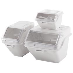 Zutatenbehälter - 40 Liter - Polypropylen - Weiß - Stapelbar