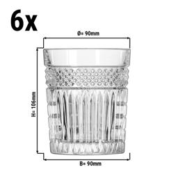 (12 piezas) ROME - Vaso multiuso para beber - 35 cl - Transparente