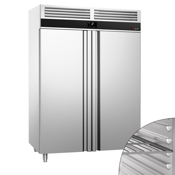 Buzdolabı Paslanmaz Çelik PREMIUM- GN 2/1 - 1400 Litre - 2 Kapılı