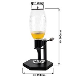 Distributeur de miel – 4,7 litres – Noir