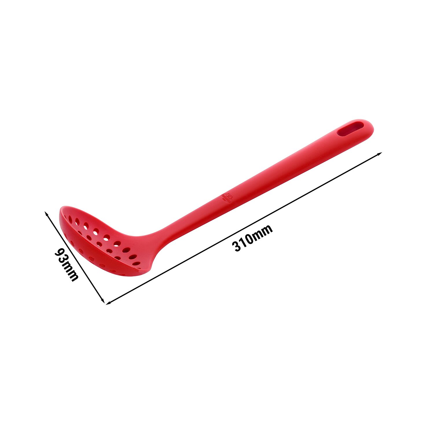 BALLARINI | ROSSO – Écumoire – 310 mm – Silicone – Rouge