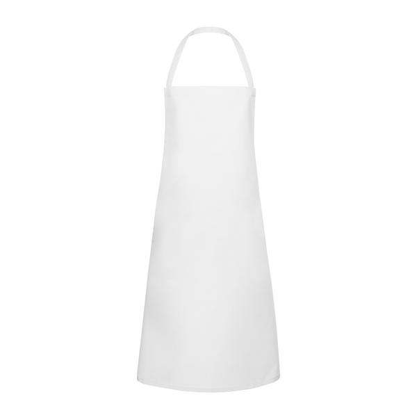 KARLOWSKY | Delantal con peto Basic - Blanco
