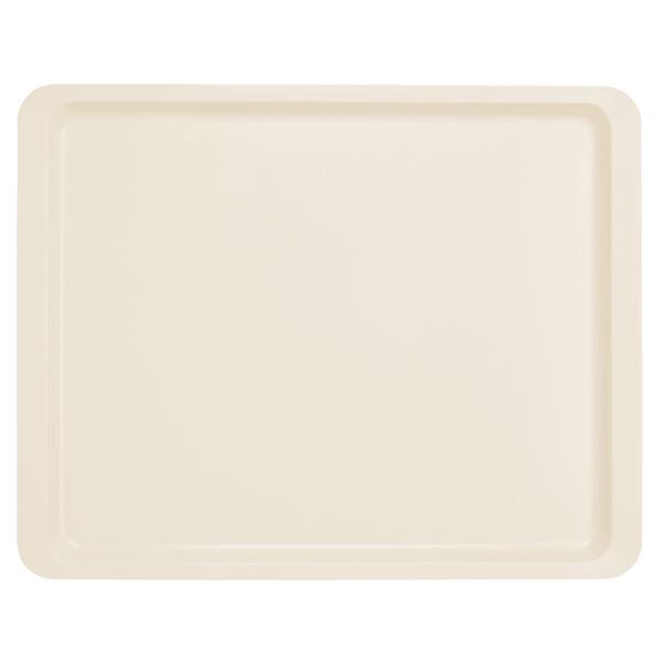 (12 stuks) CAMBRO | Polyester Versa dienblad - GN 1/2 - afgeplatte randen - Parelwit