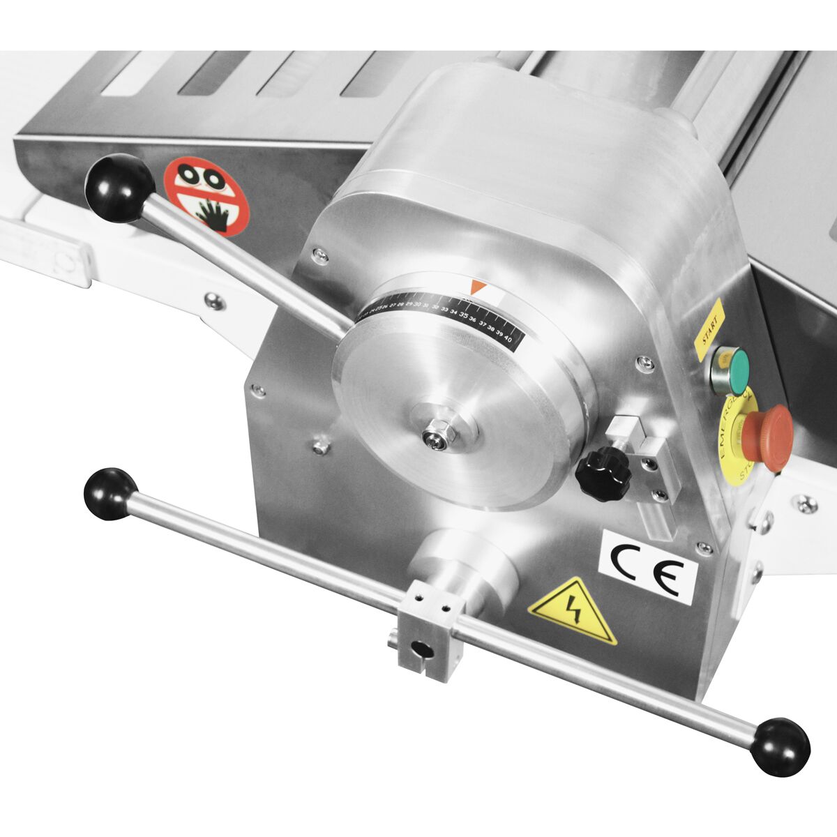 Kavlingsmaskin - Bordsmodell - 400 W - 2000 mm transportband
