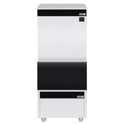 Commercial Ice Machine - Cube - 450kg/24h - with Storage Bin