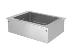 Inbyggd isbrunn - drop-in - 3x GN 1/1 - 1 135 mm - 130 l