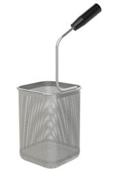 1x GN 1/6 Panier à pâtes - 145x145x200mm - Inox - GN 1/6 - avec poignée en plastique ergonomique - compatible avec cuiseurs à pâtes GNB499E, GNB899E & ENB499P - Série 900 Serie