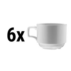 (6 peças) SEA WAVE - xícara de café / chá - 230 cc