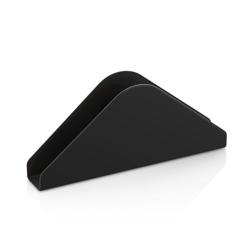 Conjunto de galheteiro - 4-peças - suporte em aço inoxidável - aço inoxidável - porta-guardanapos, paliteiro, saleiro, pimenteiro - Altura: 90mm